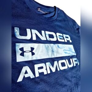 Under Armour Blue Logo Tee (Men's)